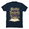 books are magic shirt